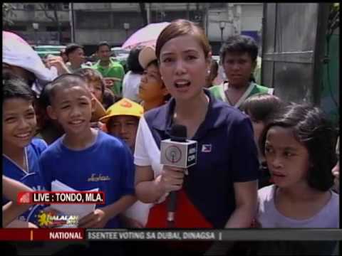 Some Tondo kids get cash, food for 'poll duties'