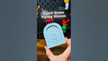 3D Printed Squid Game Flying Stones Portable Game #3dprinting #howto