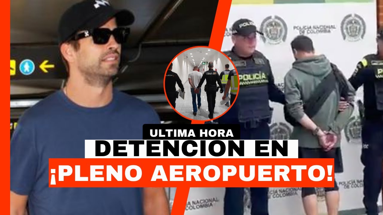 GERARD PIQUÉ DETENIDO EN AEROPUERTO DE EMIRATOS ARABES ¡POR GRAVE ESCANDALO!