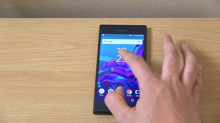 Sony Xperia XZ Official Android 7.0 Nougat update - Review !