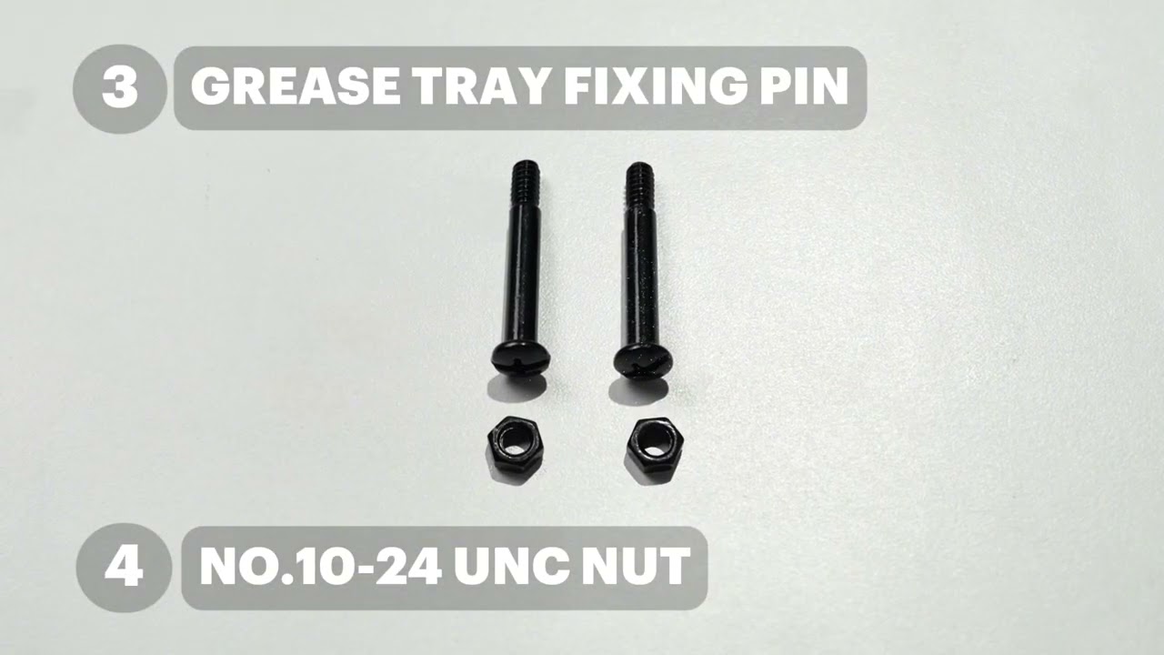 Vida by PADERNO 2-Burner Portable Gas Grill Assembly