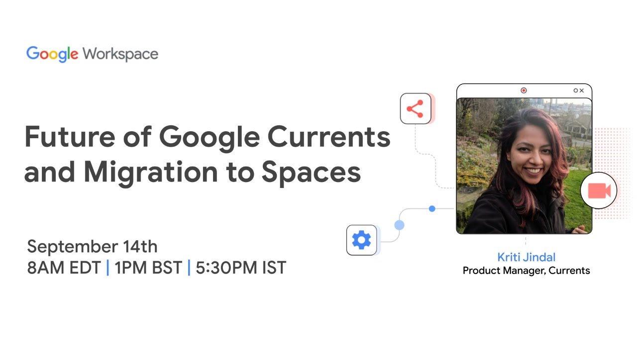 New community features for Google Chat and an update on Currents