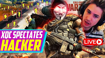 xQc Spectates Interesting Warzone Hacker