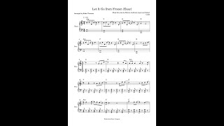 Let It Go From Frozen Piano Tutorial Synthesia Originally Arranged In Dorico Pro