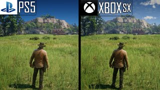 Red Dead Redemption 2  PS5 vs XBOX SERIES X | Graphics & FPS Comparison