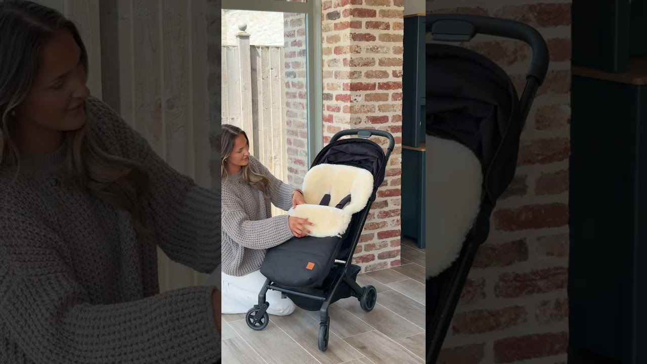 Sheepskin footmuff for the Joolz Aer Pram