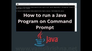 How to Run Java Program in Command Prompt for Windows/Mac Os - 2018