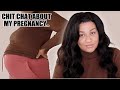 CHIT CHAT GRWM: about hiding my pregnancy, first and second trimester ft. Luvme Hair