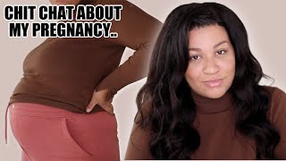 CHIT CHAT GRWM: about hiding my pregnancy, first and second trimester ft. Luvme Hair