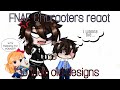 Fnaf characters react to their old designs  my au  fnaf  gachaduvar  aftonfamily fnaf