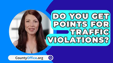 Krijgt u punten voor verkeersovertredingen? - CountyOffice.org