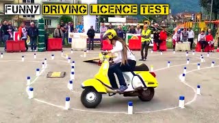 इस Driving Licence Test को देखकर आपकी हंसी नहीं  रुकेगी 🤣🔥|Funny Driving Test Fails #shorts screenshot 5