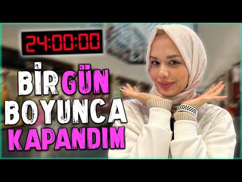 24 SAAT BOYUNCA KAPANDIM! ( Öykü Şok Oldu !? ) @OykuKarta