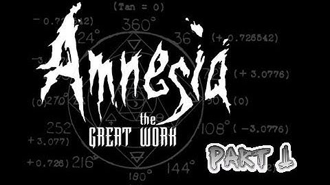 Amnesia The Great Work Custom Story Part 1 PC HD
