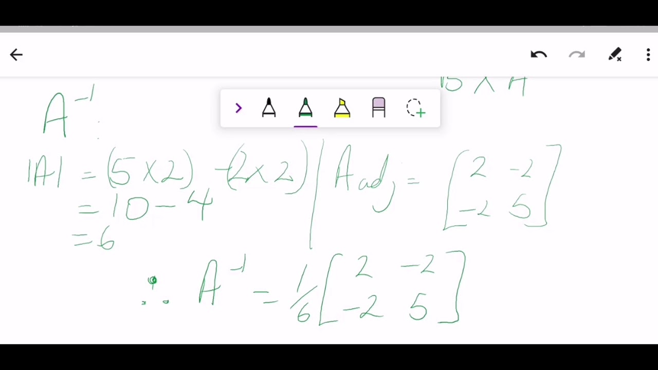 Matrices #8- Solving Simultaneous Equations using Matrices - YouTube