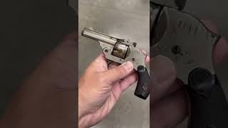 How about this antique revolver, the Howard Arms break action  .32 S&W Revolver 3'