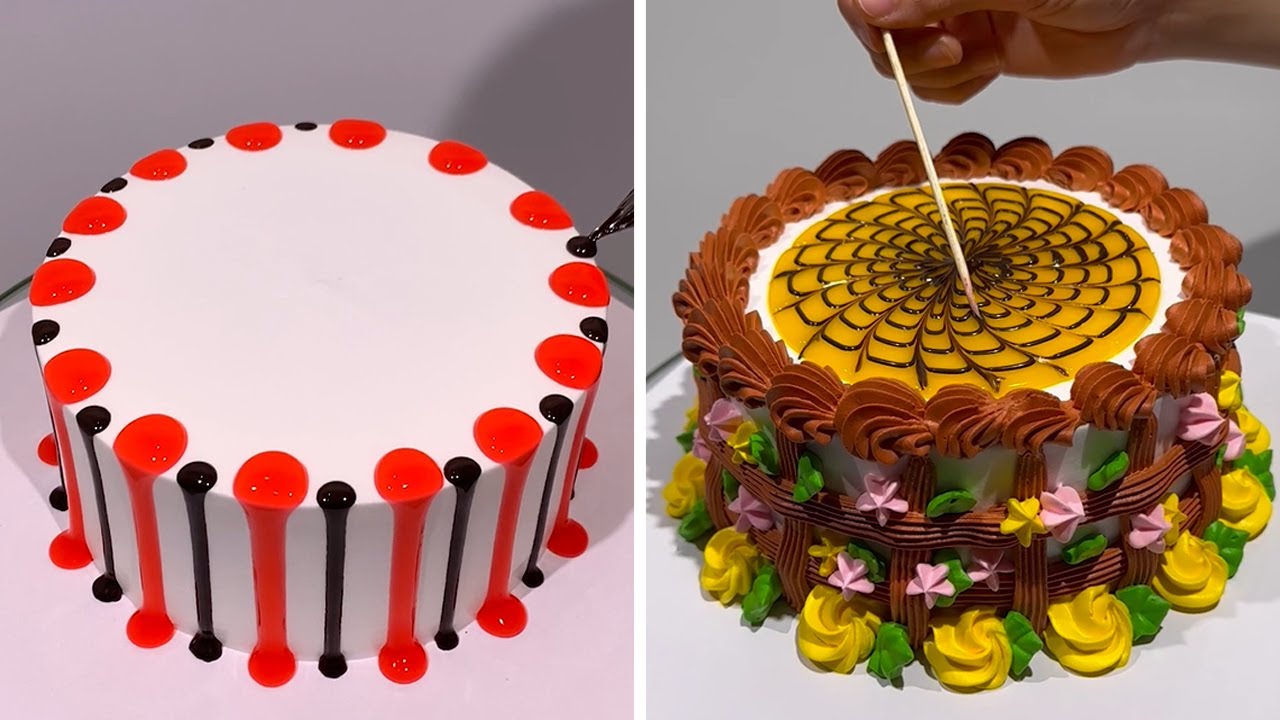 Easy & Yummy Cake Decorating Recipes For Everyone | Most Satisfying Chocolate Cake Recipes