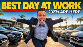 I Showed Up to Work and the Lot Was FULL of 2027 Mercedes The New Mercedes Benz