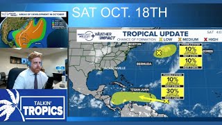 Tracking the tropics, low risk of development in the Caribbean