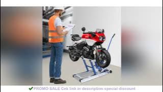 1500LB Motorcycle Hydraulic Lift Stand, Adjustable 4.7-15.2