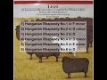 Franz (Ferenc) Liszt: Hungarian Rhapsodies 1-6, orchestra version, Kurt Masur