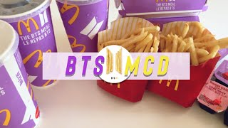 👧🏻 [vlog] BTS x McDonald’s meal in Canada [브이로그] 캐나다 방탄소년단 x 맥도날드 세트