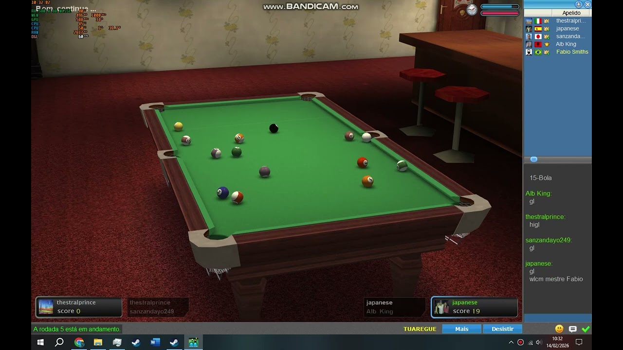 Japanese and Alb king 15b tm Champions 14 02 2026