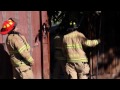 Shed Fire In Downtown Modesto, California - Modesto News