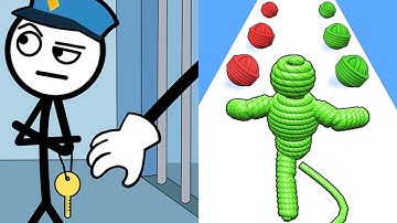 Thief Puzzle VS Rope Man Max Levels Walkthrough Android, iOS Update Gameplay P158