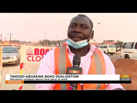 Residents unhappy about slow pace of work - Premtobre Kasee on Adom TV (21-1-22) Residents unhappy about slow pace of work - Premtobre Kasee on Adom TV (21-1-22)