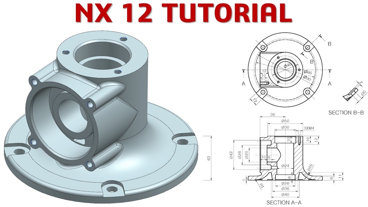 Hướng dẫn NX 12 #70 | Cơ bản mô hình 3D cho người mới bắt đầu: Đây là bài hướng dẫn cơ bản về mô hình 3D dành cho những người mới bắt đầu. Bạn sẽ có cơ hội hiểu rõ hơn về ứng dụng này trong lĩnh vực thiết kế và tạo ra những mô hình 3D đơn giản. Hãy theo dõi bài hướng dẫn NX 12 #70 để bắt đầu hành trình khám phá lĩnh vực thiết kế 3D nhé!