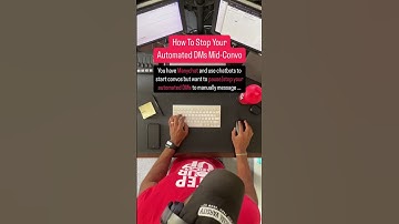 Manychat 101 🙃 How To Stop Your Automated DMs Mid-Convo #manychat #manychattutorial