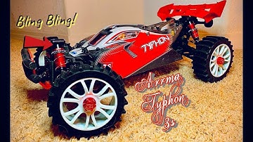 Arrma Typhon 3s run and failed bash :-/