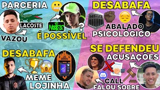 LEVELUP SE DEFENDE ! GUIZIN na LOUD ? NOBRU e LACOSTE ! COMPLEX DESABAFA ! CABELÃO PEDE DESCULPAS !