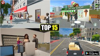 Top 15 BEST Shop Simulator Games! (Supermarket, Fast Food & More) 🛒 screenshot 1