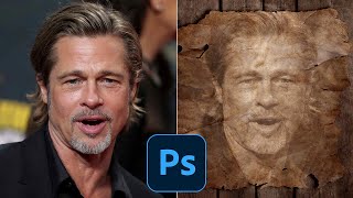 How to Create Vintage Old Photo Effect in Photoshop Photo Edit screenshot 2