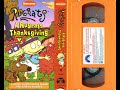 Opening To Rugrats A Rugrats Thanksgiving US VHS 1997