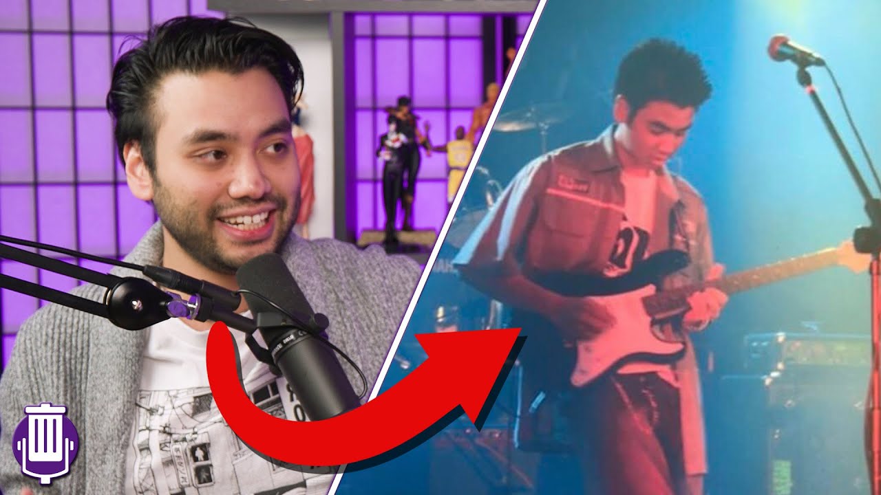 Garnt Was Lead Guitarist in a Rock Band