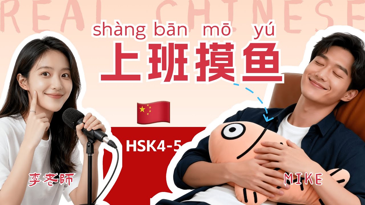 HSK 4~5 | "Moyu": China's Quiet Quitting | China Trends | Chinese Mandarin Podcast