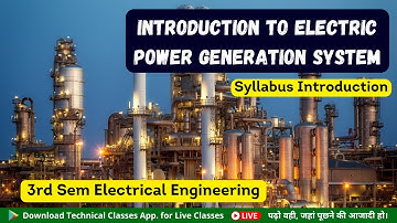 Electric Power Generation (Syllabus) || 3rd Sem. Electrical Engineering || SBTE Bihar Polytechnic