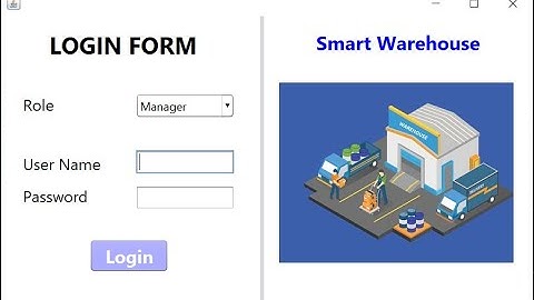 Java Project(Smart Warehouse System)