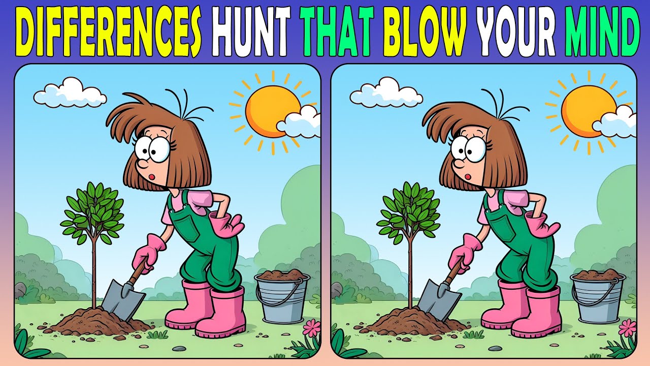[Find the difference] Try This Tricky One! HARD QUIZ! 🧩 [Spot the ...