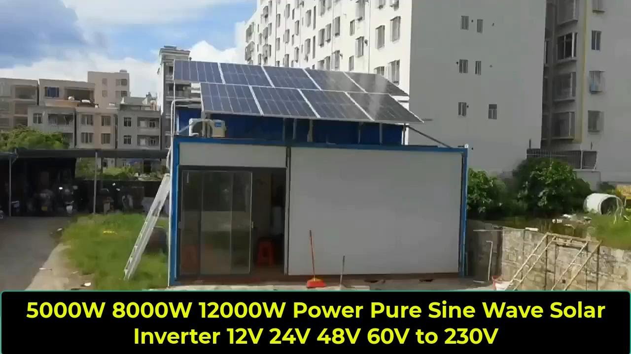 5000W 8000W 12000W Power Pure Sine Wave Solar Inverter 12V 24V 48V 60V ...