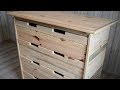 Chest of drawers from Wooden Pallets