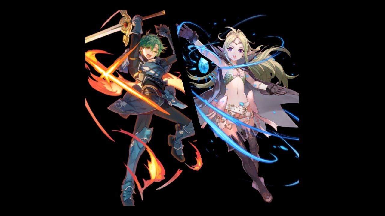 [FEH] Double Lion Alm destroys k2 Manekete Squad {Lunatic} Developer Challenge Fire Emblem Heroes