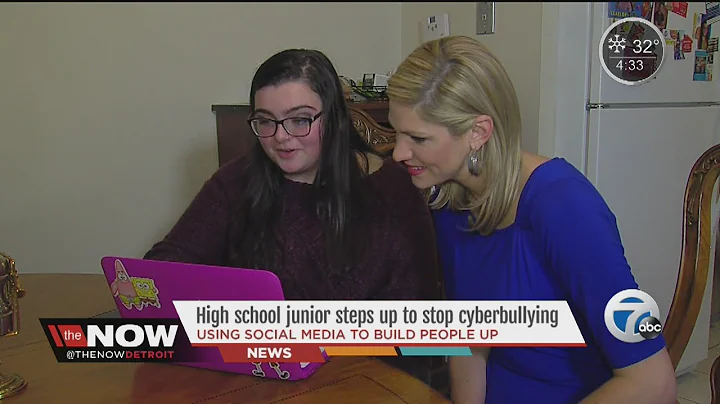 High school junior uses social media to help stop bullying