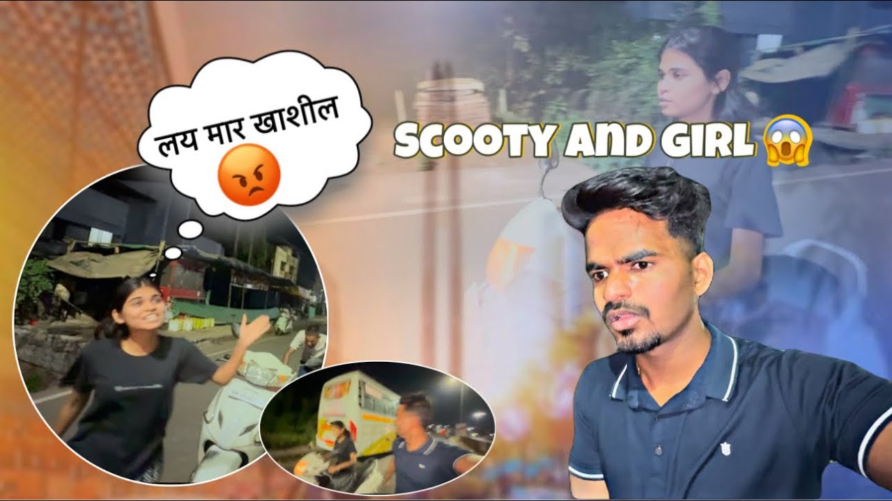 Teaching MY SISTER How To Drive Scooty ||Gone Wrong😱