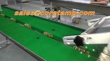 Plastic cosmetic bottles flow wrapper,flow wrap machine