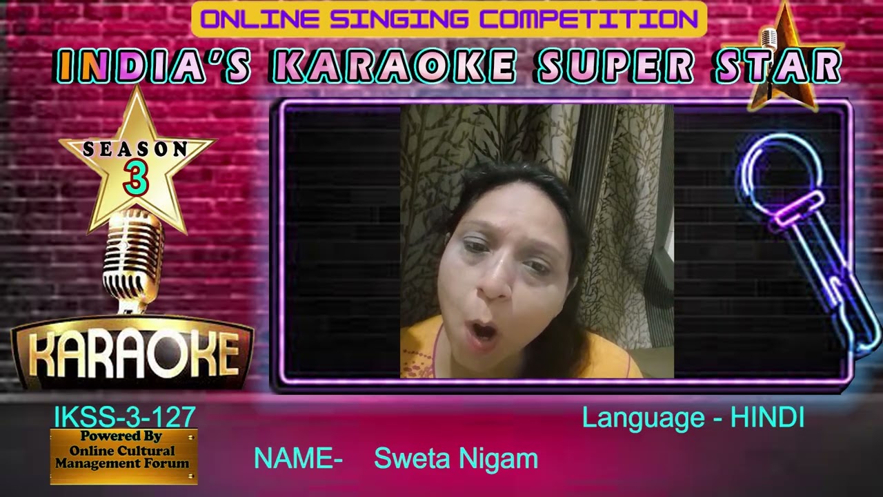 Sweta Nigam -INDIA KI SINGING STAR session-3 -  an online singing competition,