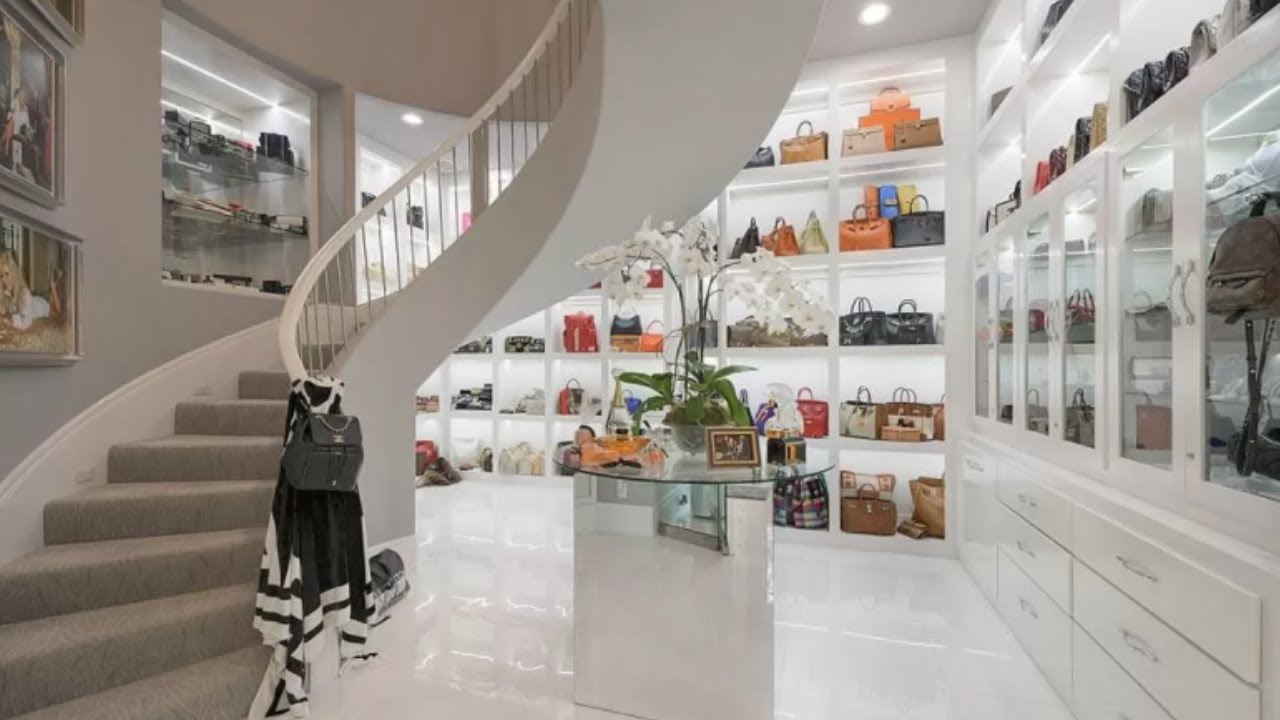 Outrageously Luxurious Celebrity Closet Tours